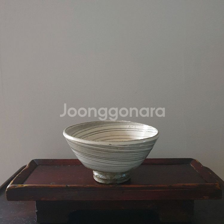 귀얄문 분청다완 새상품--0