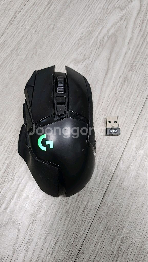 로지텍 G502 블랙 무선 게이밍 마우스--0