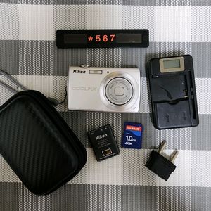 니콘 쿨픽스 S 203 디지털카메라 파우치포함