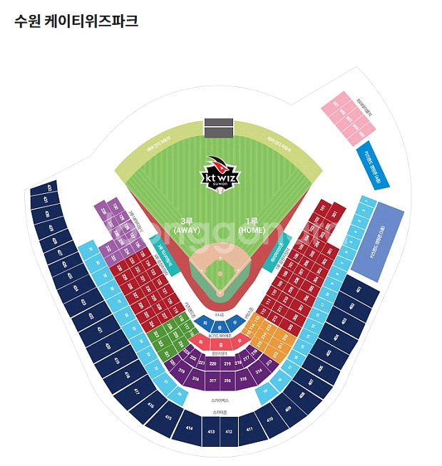 20일 KT 한화 1루 3루 스카이석 연석--0
