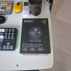 레이저 키요 울트라 웹캠 팝니다 4k 화질