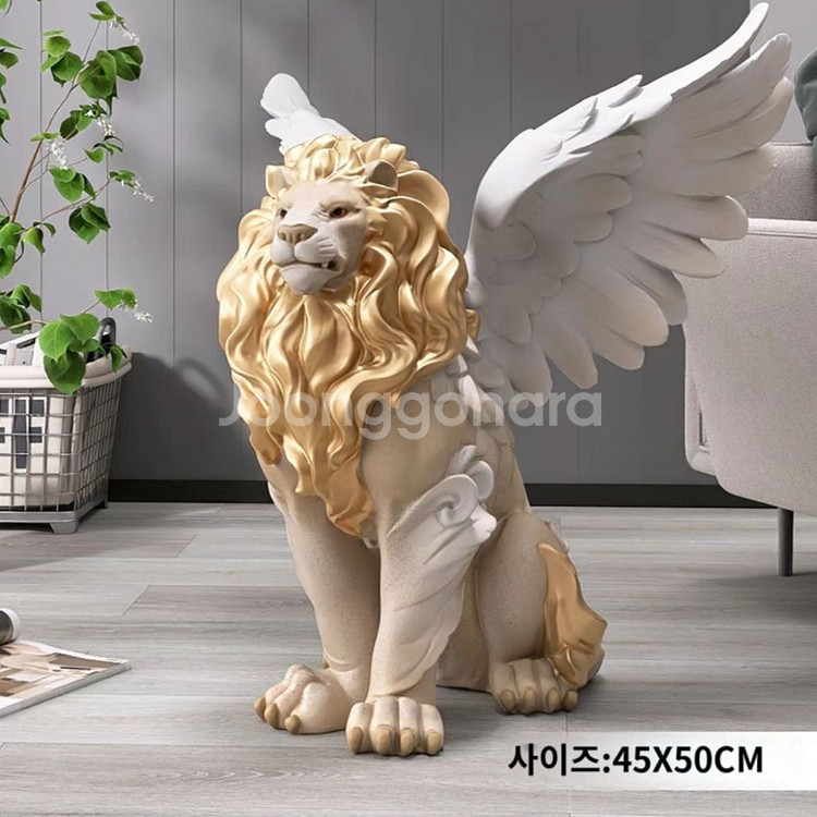 새상품)럭셔리 사자 라이온 플로어 인테리어 3컬러--1