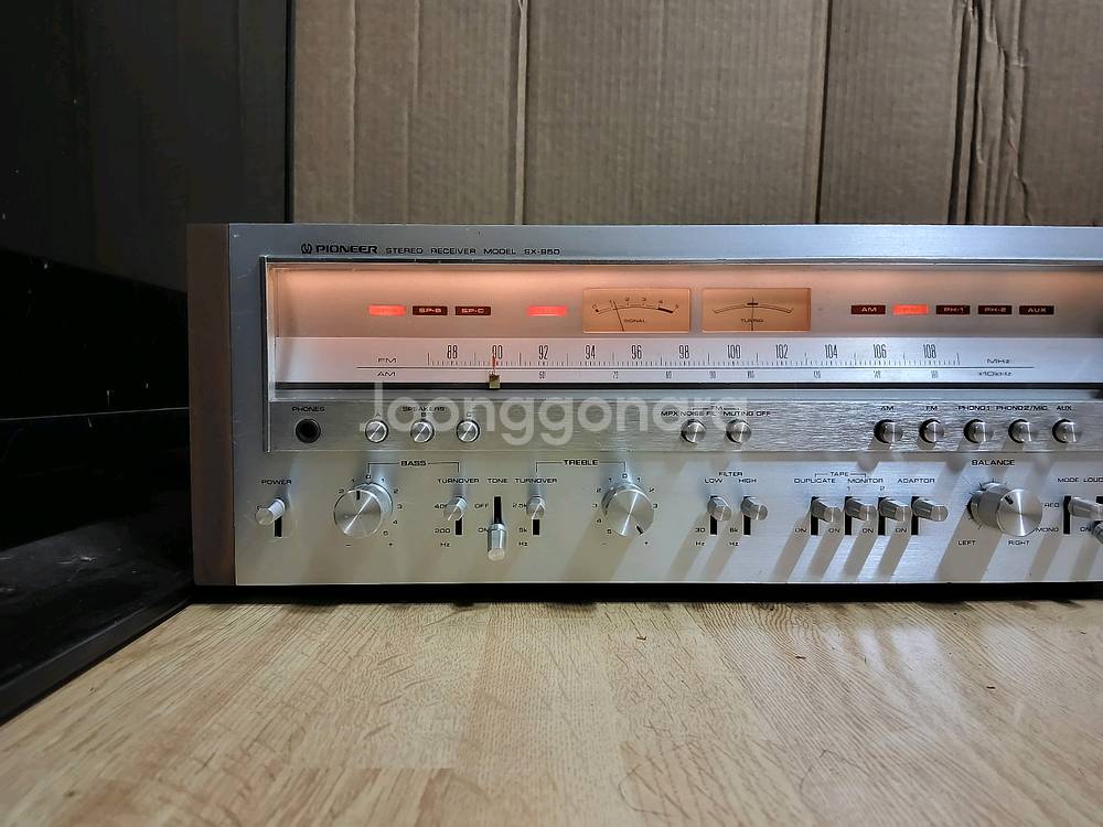 파이오니아 SX 950 아나로그 리시버 (오디오 앰프--1
