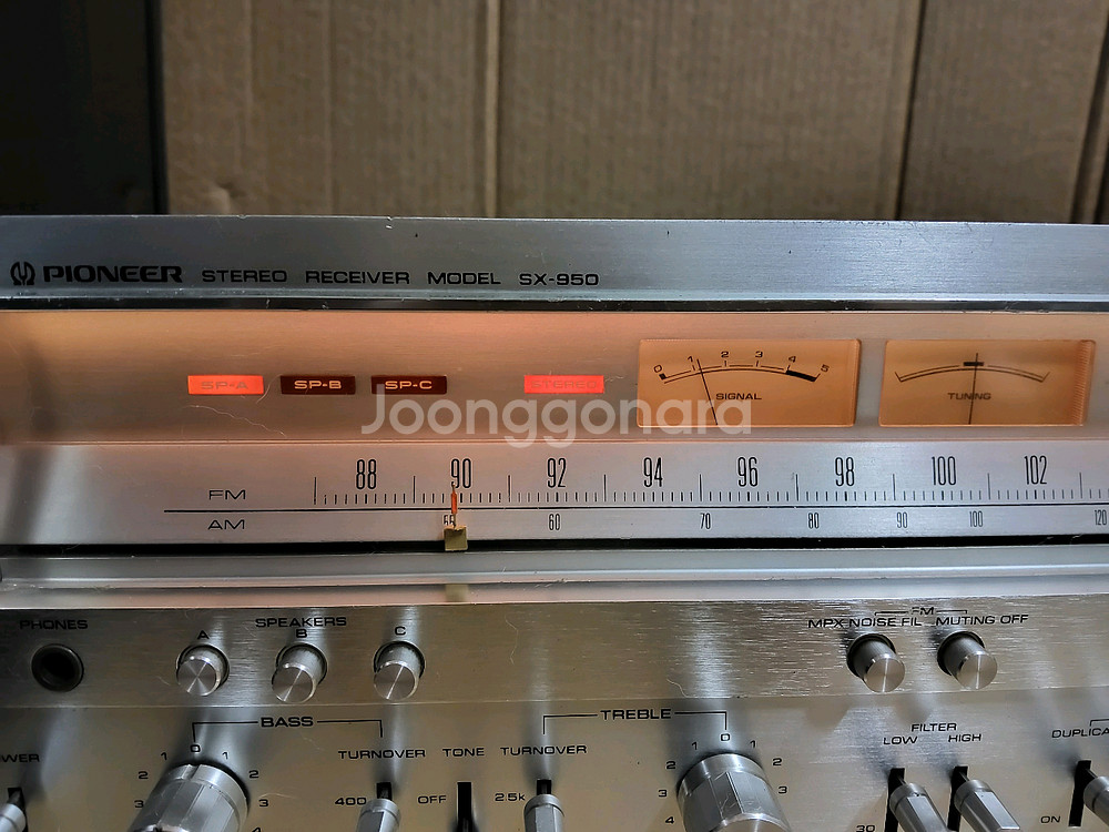 파이오니아 SX 950 아나로그 리시버 (오디오 앰프--3