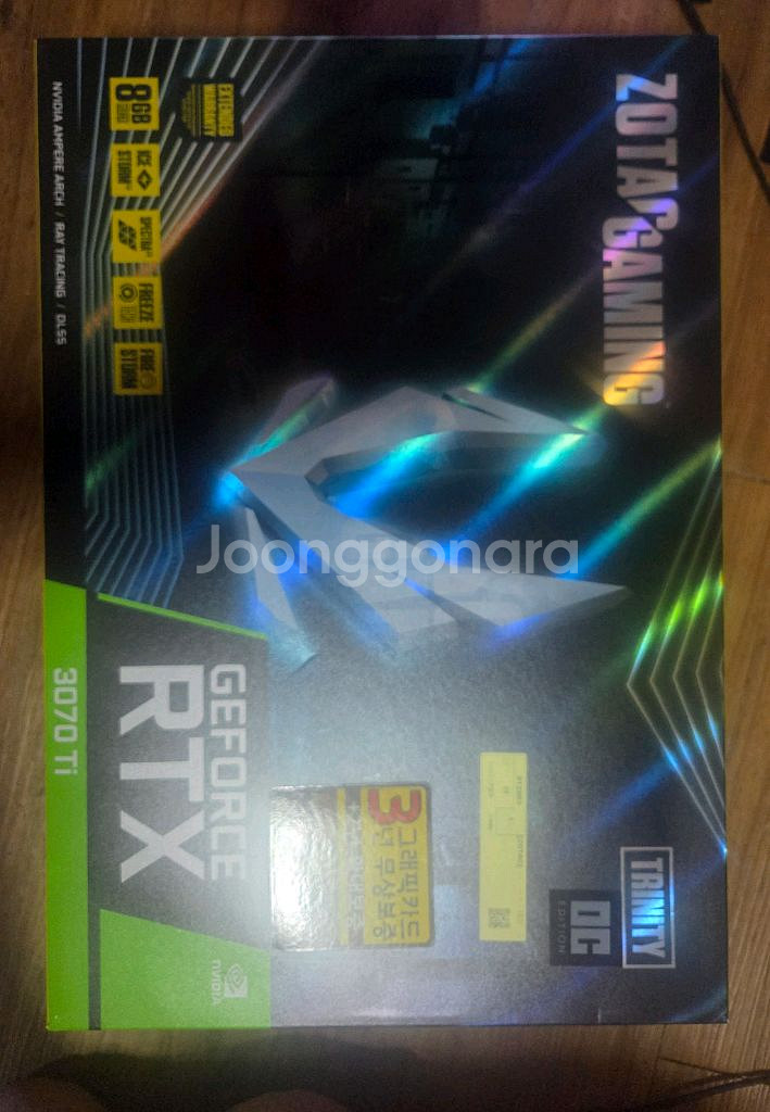 zotac 3070ti OC TRINITY--1