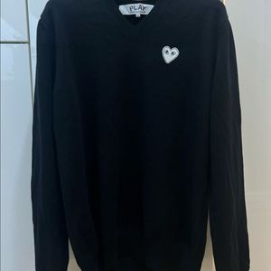23fw 꼼데가르송 브이넥니트 xl (새상품급)