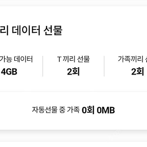 skt2기가 데이터