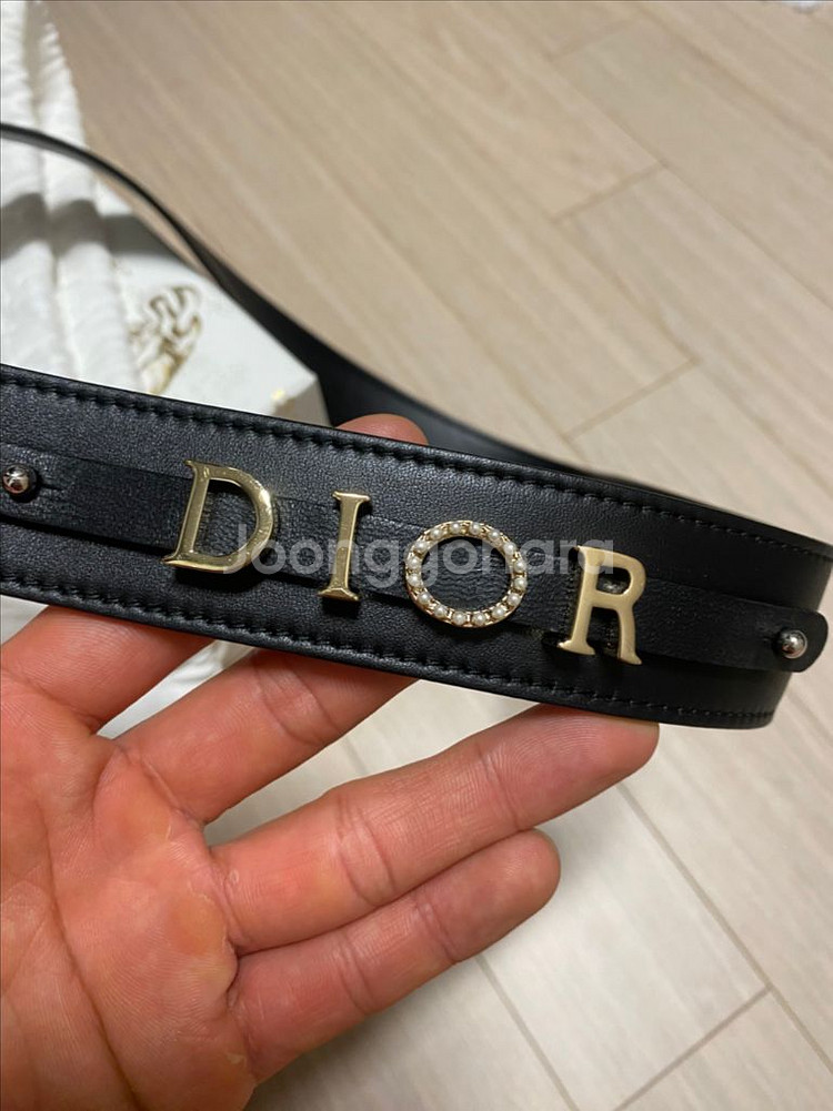 디올레이디MY ABC DIOR 스몰백 블랙--5