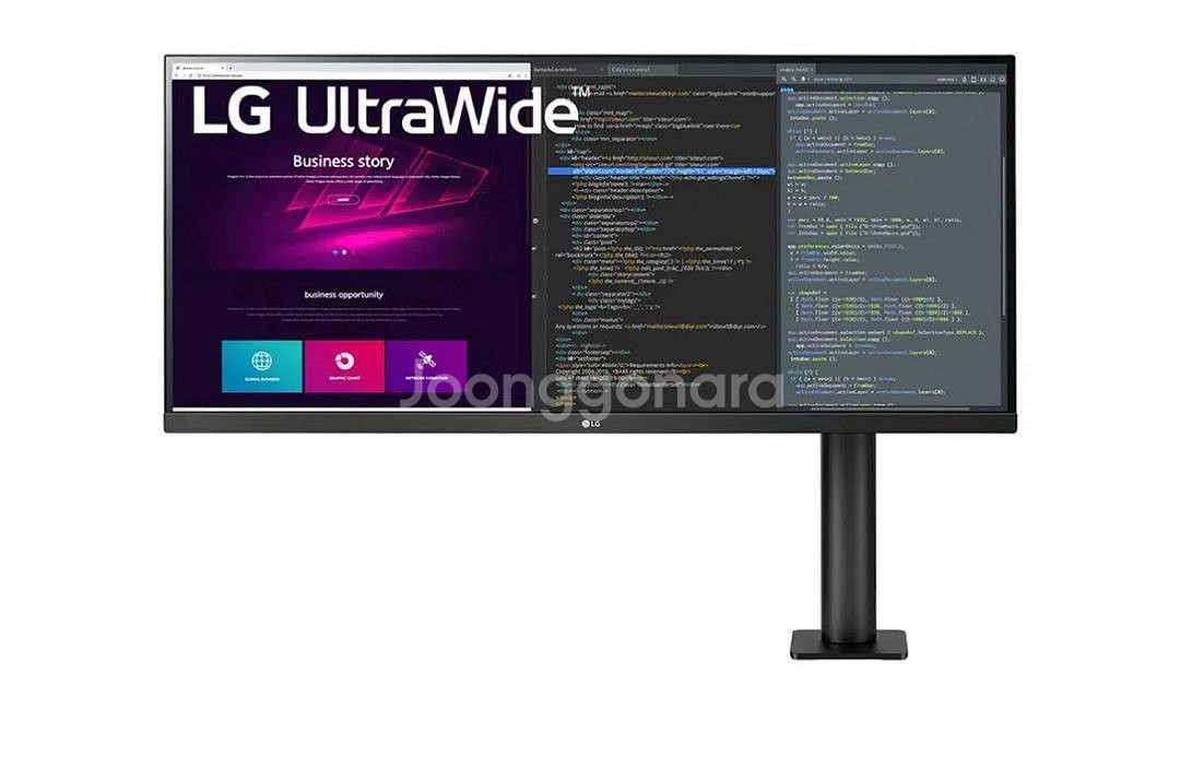 LG 34WN780 34인치 울트라와이드 모니터입니다--0