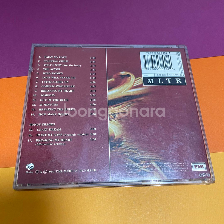 [중고음반/CD] 마이클 런스 투 락 MLTR 베스트--1