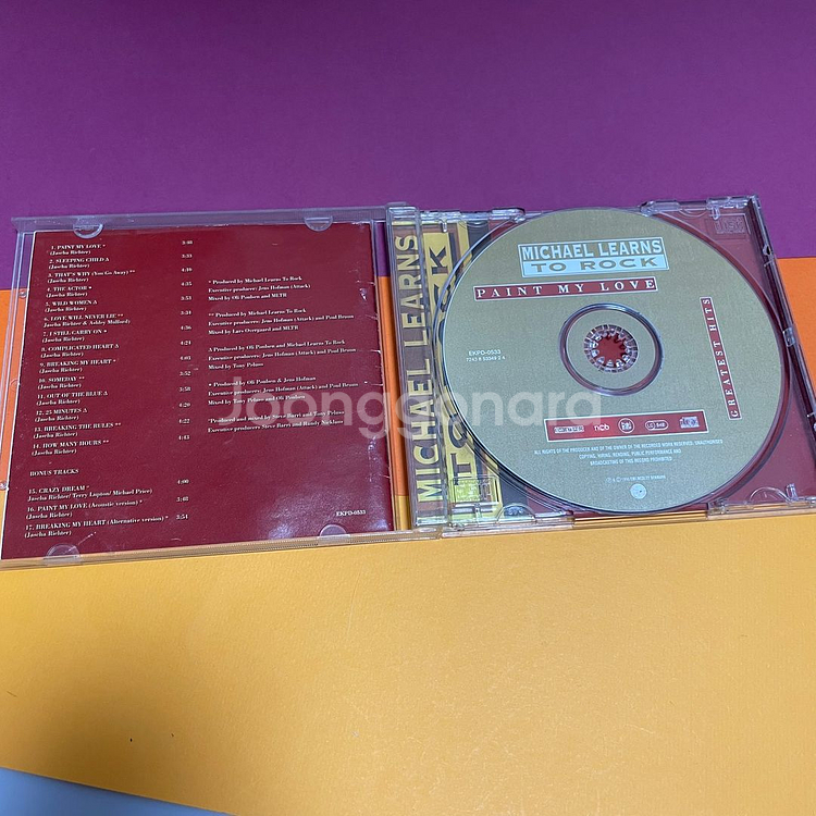 [중고음반/CD] 마이클 런스 투 락 MLTR 베스트--4