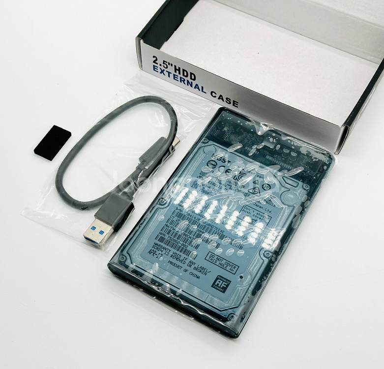 USB type-c HGST(일본) 고속 외장하드1TB--2