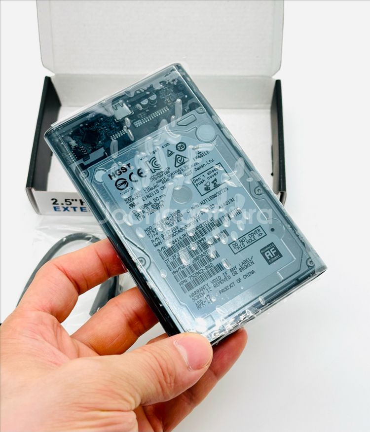 USB type-c HGST(일본) 고속 외장하드1TB--4