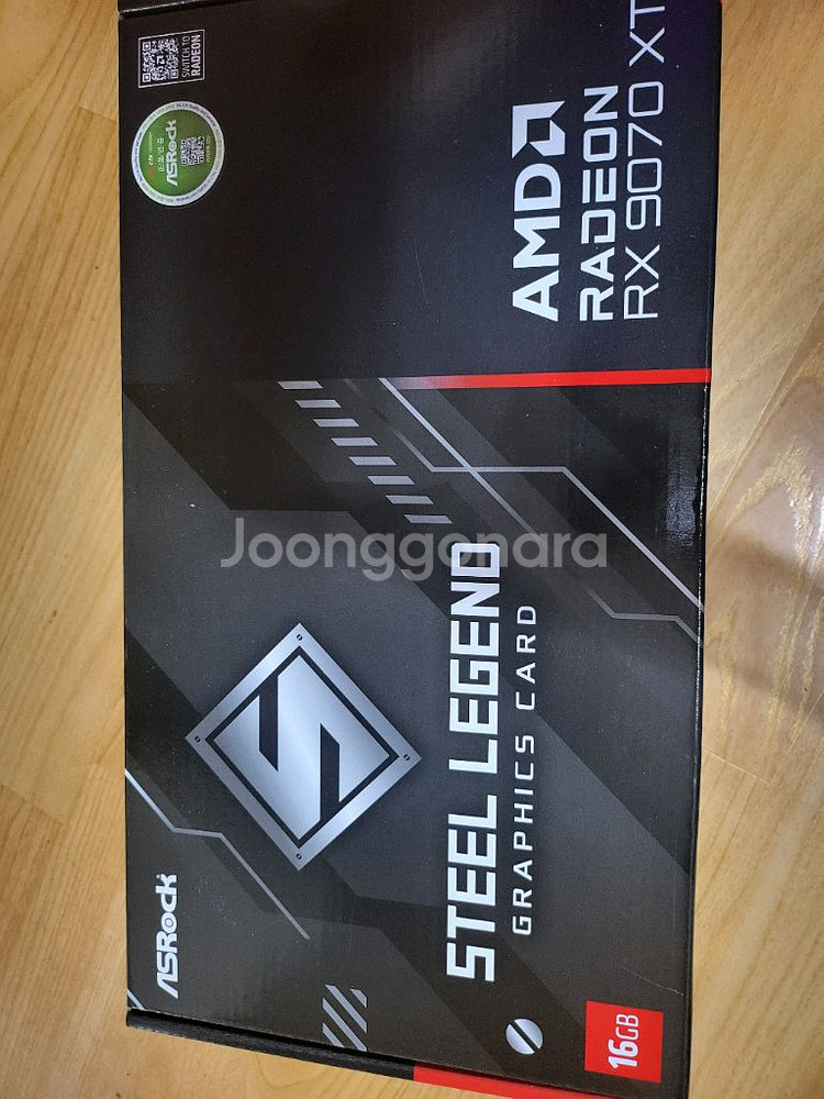 라데온 RX 9070XT 스틸레전드 그래픽카드--0