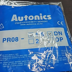 autonics pr08-1.5dn 센서