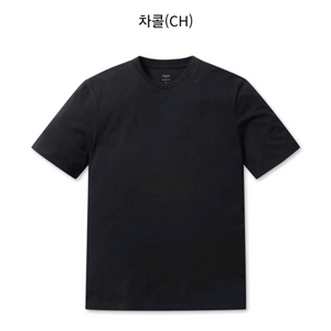 [새상품] 폴햄 공용 순면 베이직 솔리드 반팔 티 CH