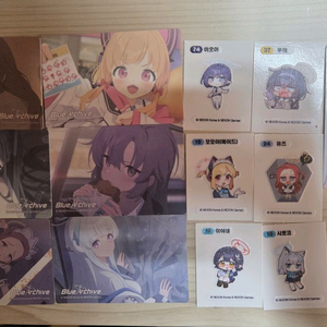 블루아카이브 gs25 콜라보 일괄 판매