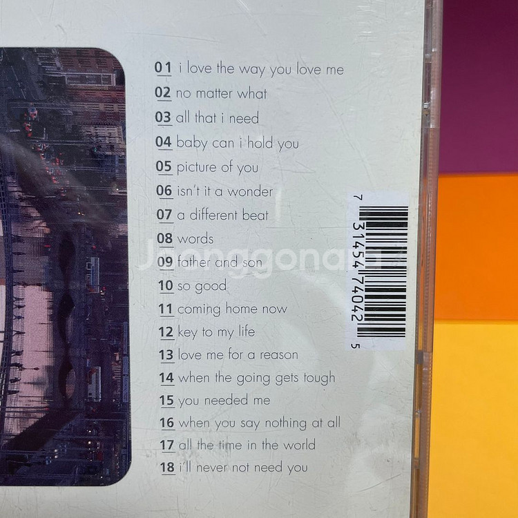 [중고음반/CD] 보이존 Boyzone 베스트앨범--2