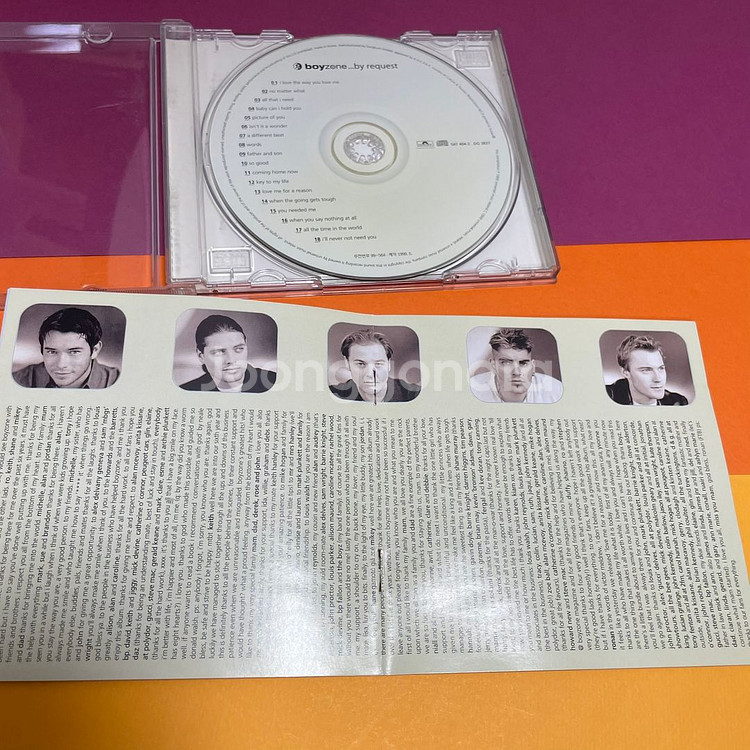 [중고음반/CD] 보이존 Boyzone 베스트앨범--5