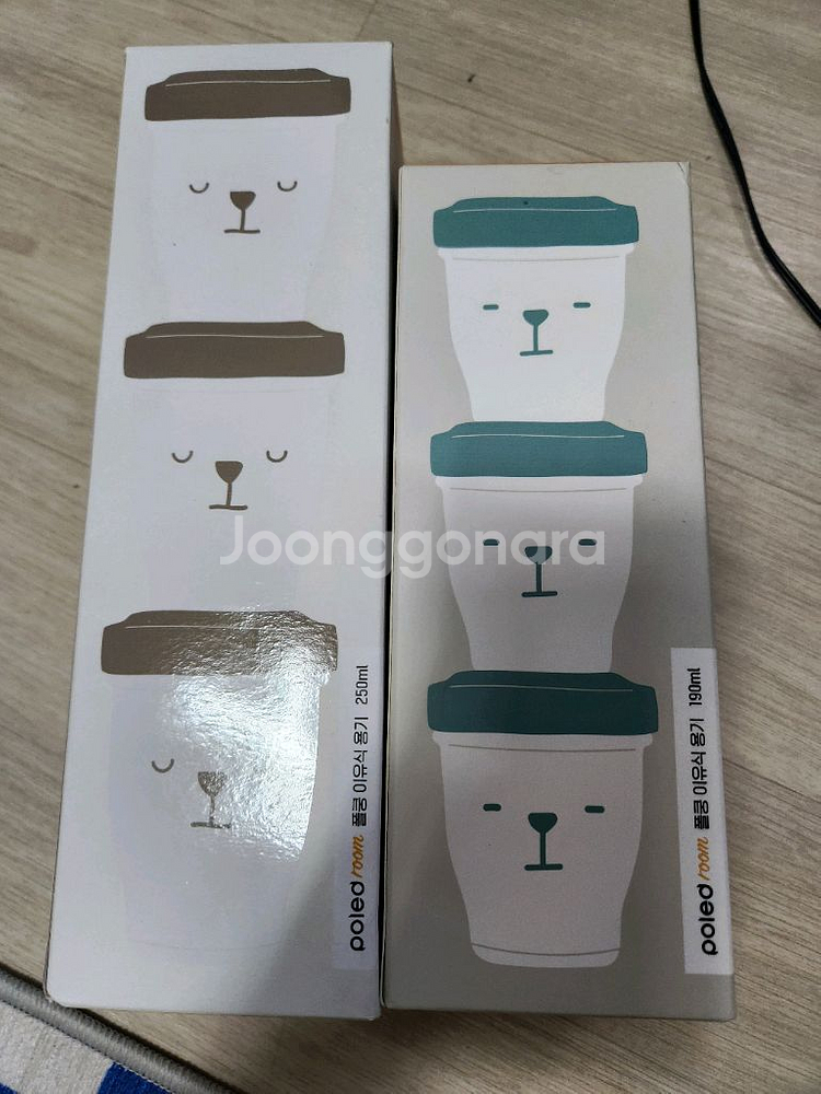 폴레드 폴쿵 이유식 용기(중/대)--0