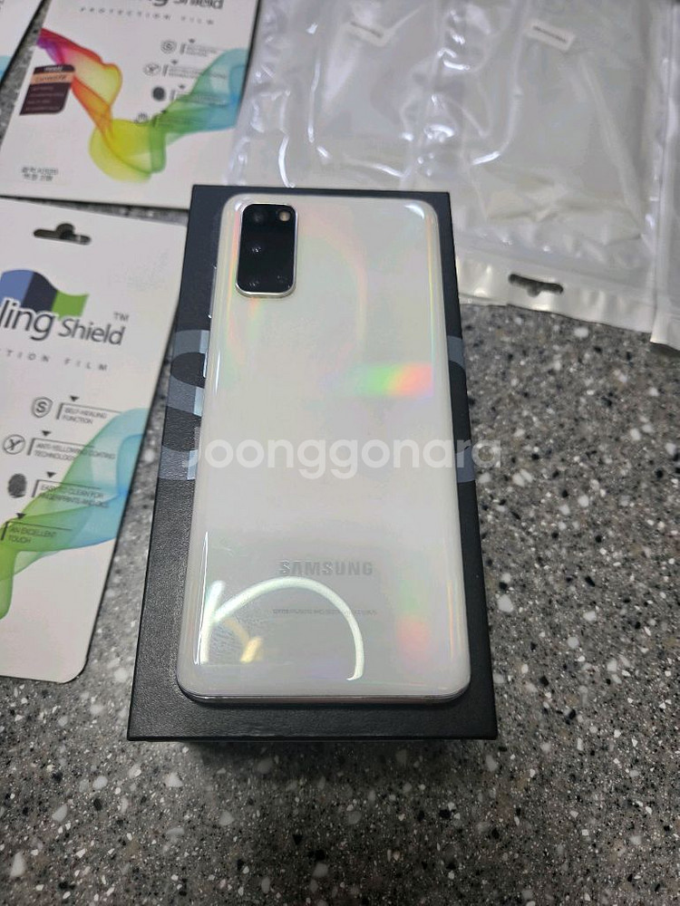 갤럭시S20 화이트 액정 배터리 올갈이제품--0