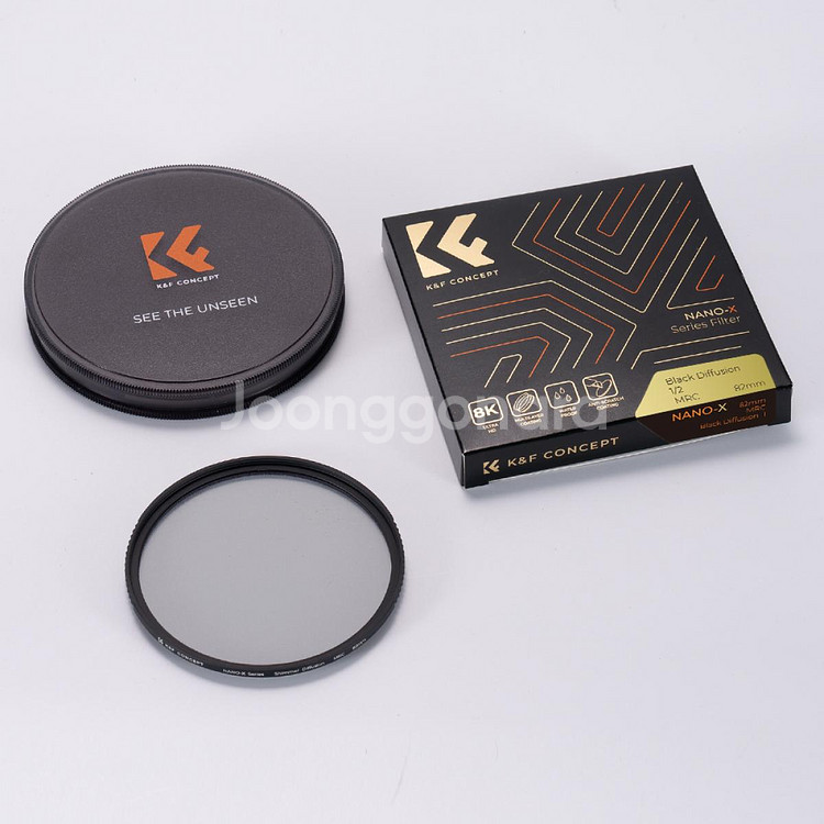 K&F 72mm NANO-X 블랙 미스트 1/2 필터--4