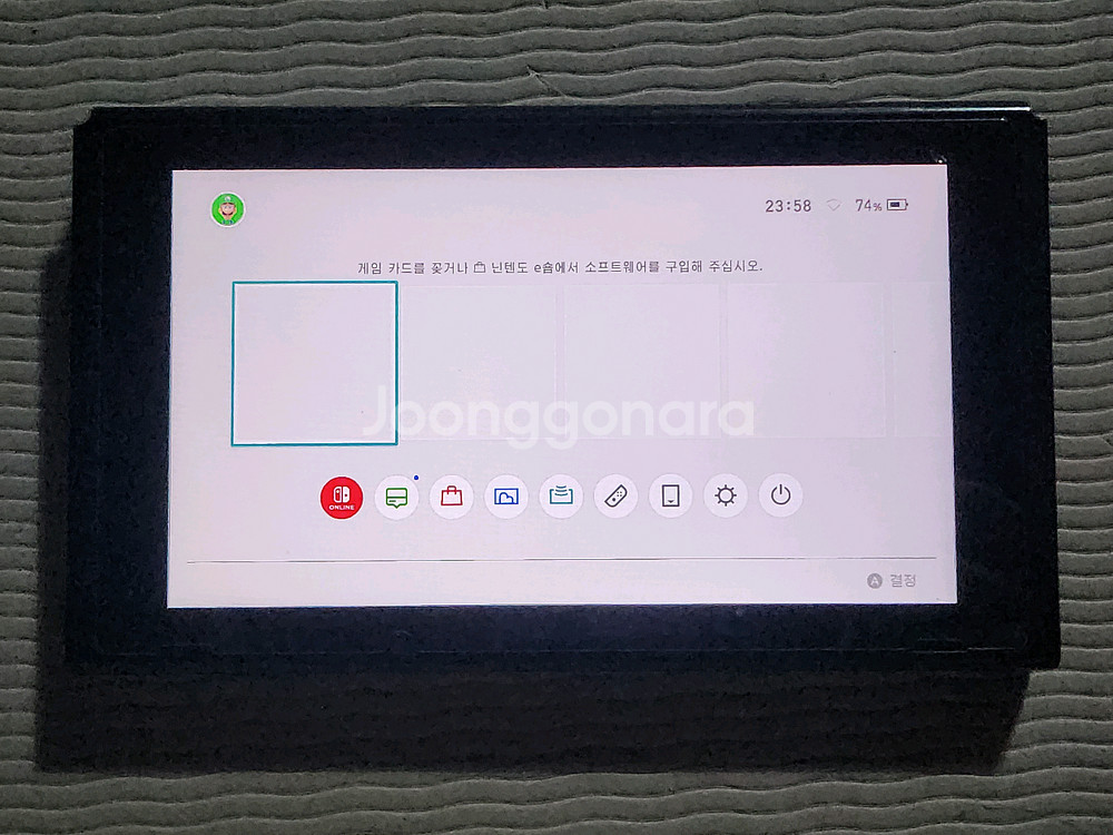 닌텐도 스위치 구형 본체 단품(커펌 가능 기기)--1