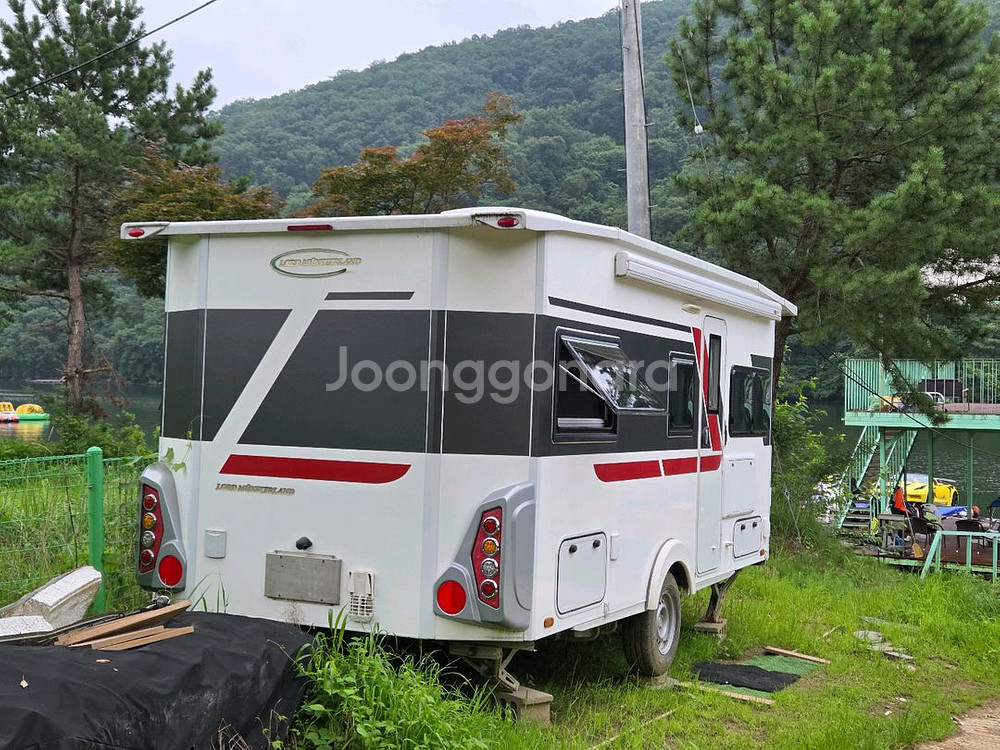 독일 Hymer 6미터 미등록 로드카라반--9