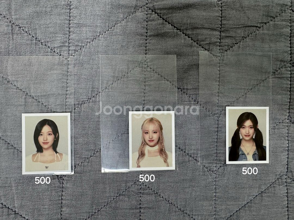 아이브 매거진 2기 팬미팅 굿즈 증명사진--0