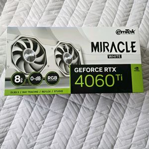 4060ti 8기가 미라클 화이트