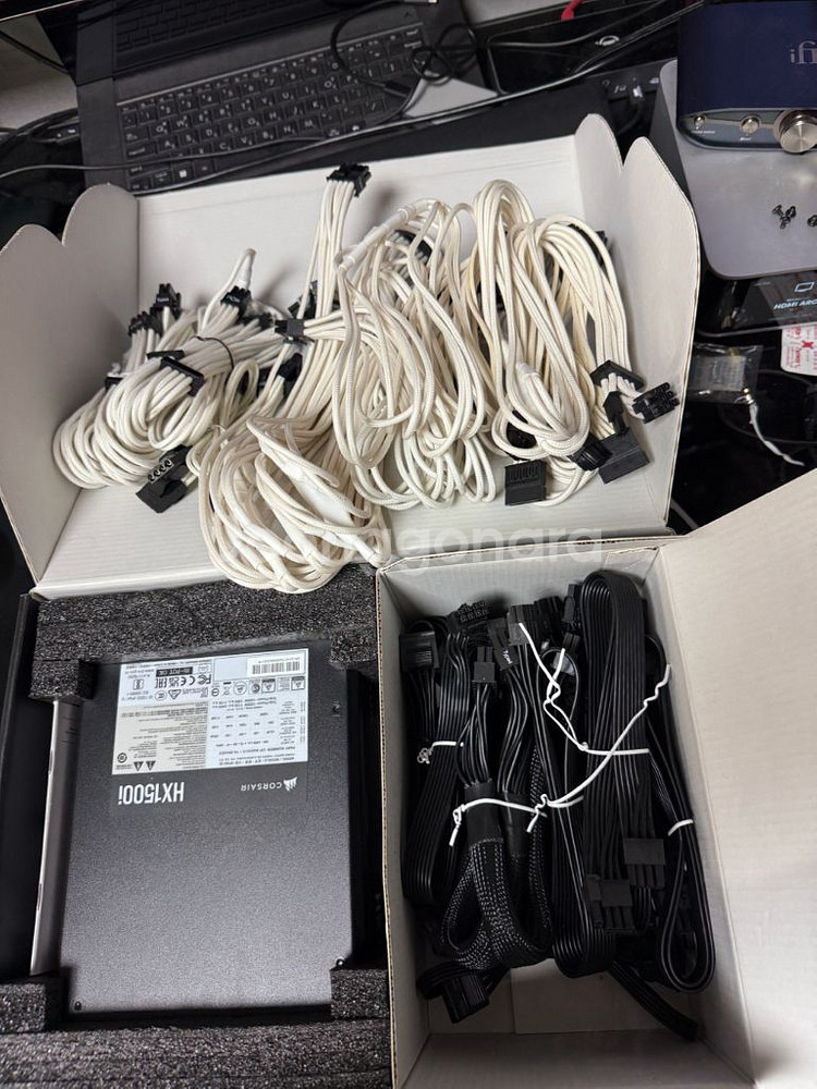 Corsair HX1500i 파워 풀박 슬리빙케이블포함--2