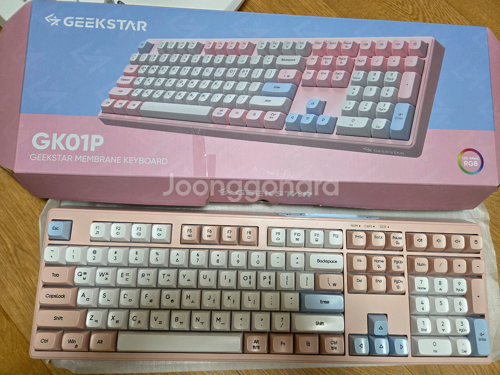 긱스타 GEEKSTAR GK01P 멤브레인 키보드--0