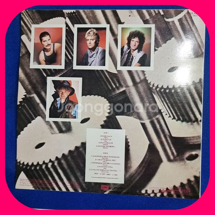 퀸 THE WORKS LP NM/NM.NM---1