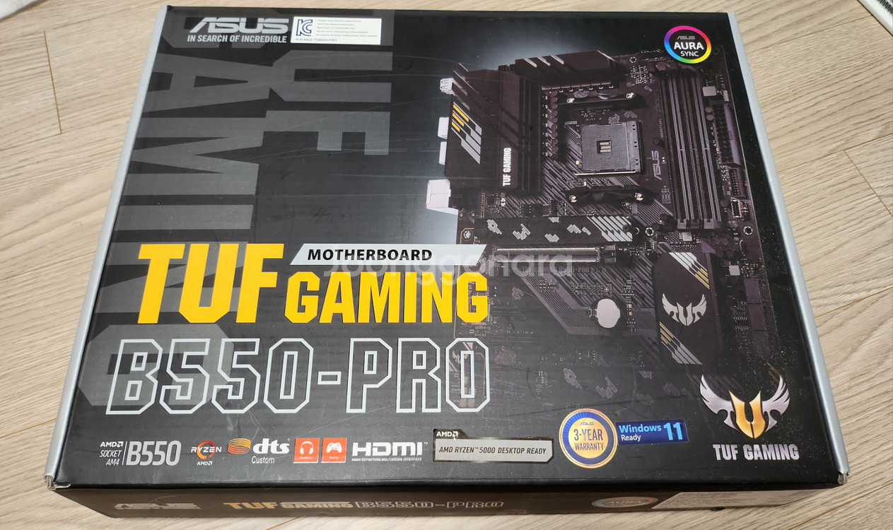 ASUS TUF GAMING B550-PRO 메인보드--0