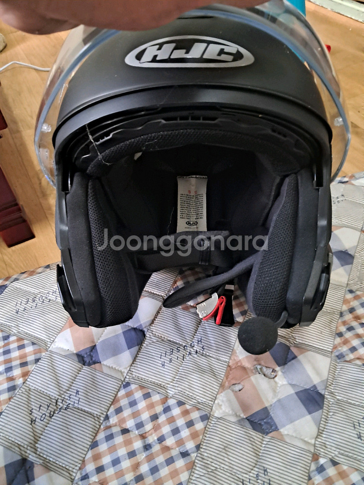 홍진헬멧 착용감 끝내줍니다xl...세나i50--3