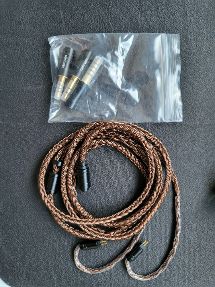 Tripowin Amber 교체형 플러그 16코어 이어--1