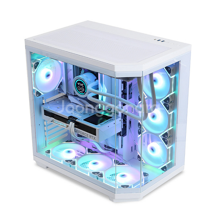 9800X3D 5070ti 올화이트 저소음 튜닝PC--2