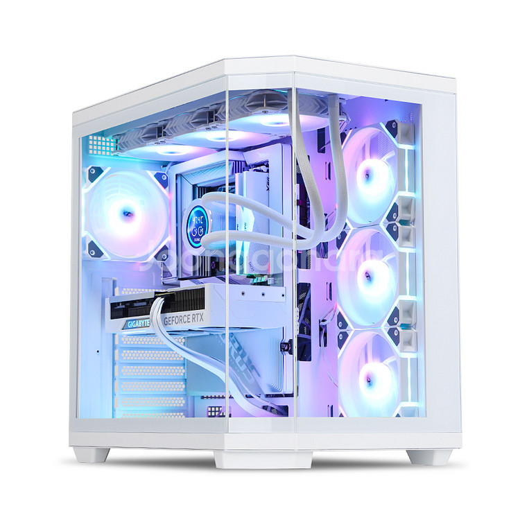 9800X3D 5070ti 올화이트 저소음 튜닝PC--0