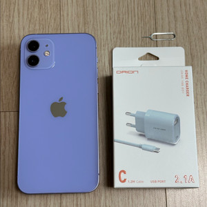 S급 아이폰12 퍼플 128GB 84% 천안 아산