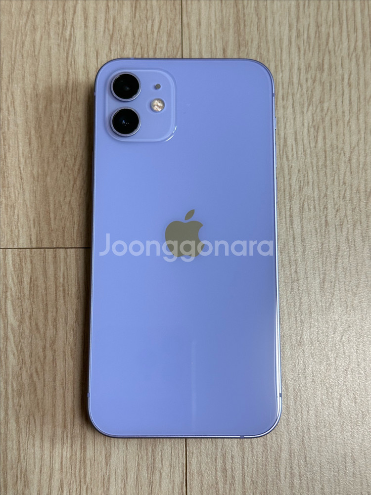 S급 아이폰12 퍼플 128GB 84% 천안 아산--9
