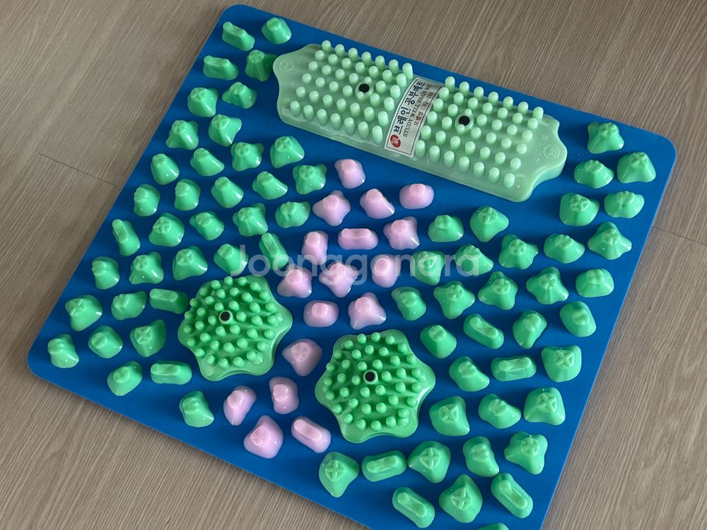 브레인 공부매트 발지압--1