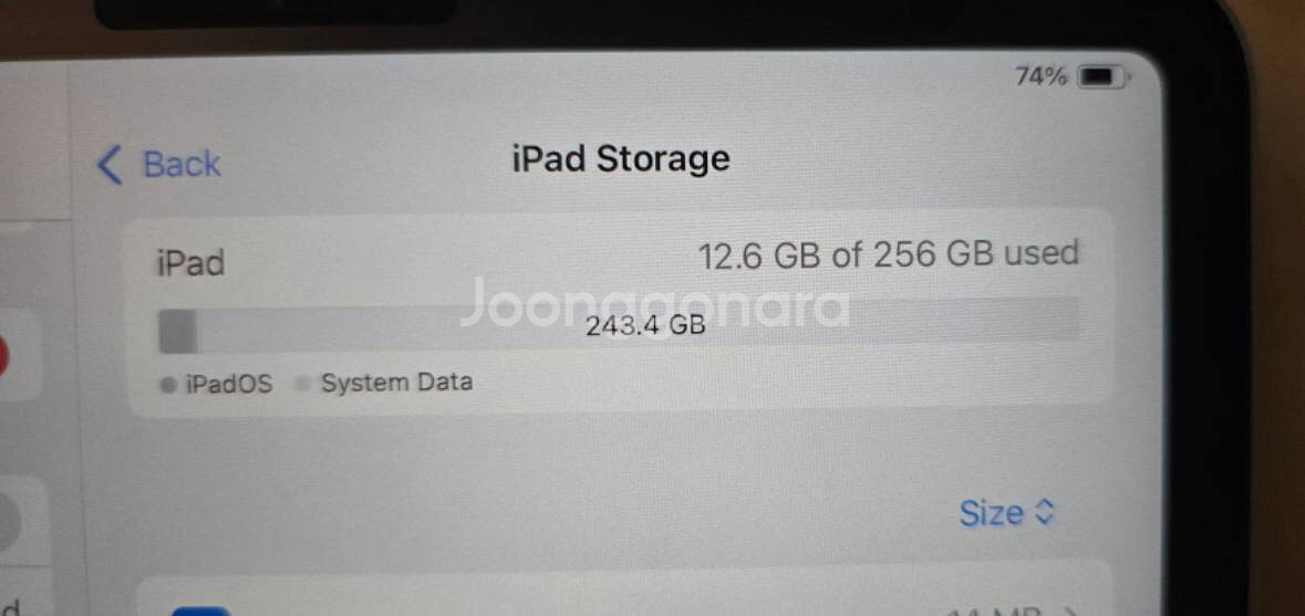 아이패드 프로 11인치 256GB--2