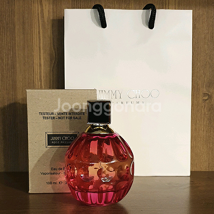 지미추 로즈 패션 여성 향수 100ml 쇼핑백 새상품--3