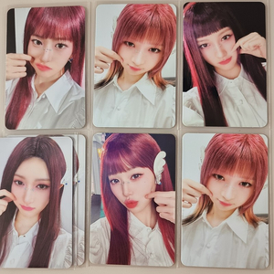 아이브 스위치 6집 스스퀘 스타쉽 특전 미공포 포카