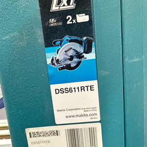 마끼다 DSS611RTE 충전 원형톱