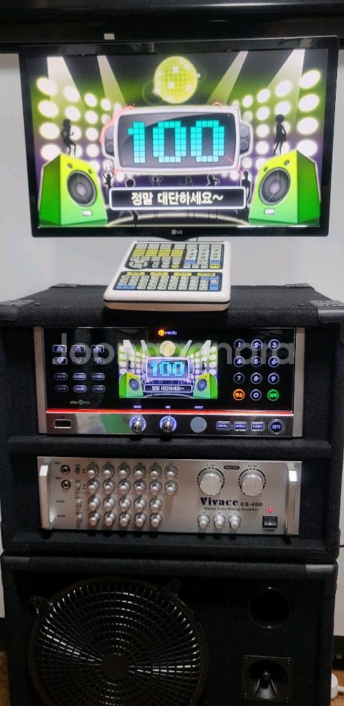 성능좋은 이동식노래방세트--6