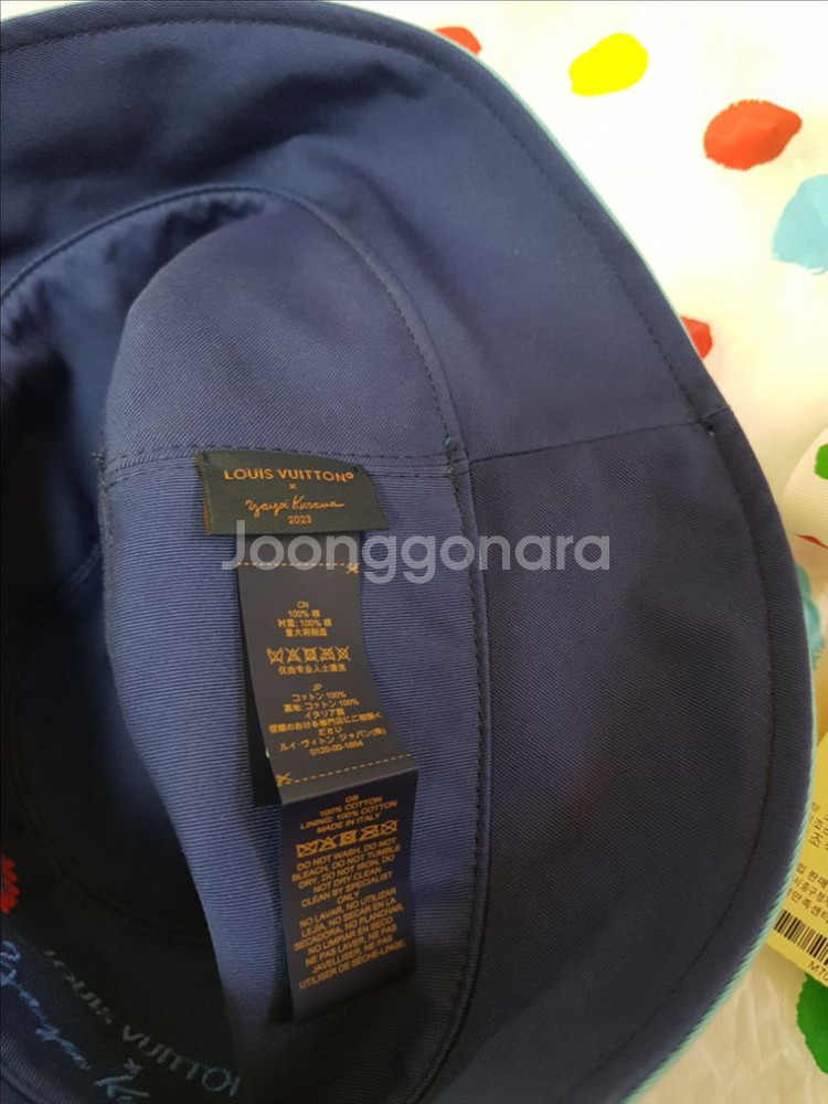 루이비통 쿠사마야요이 리버서블 버킷햇--3