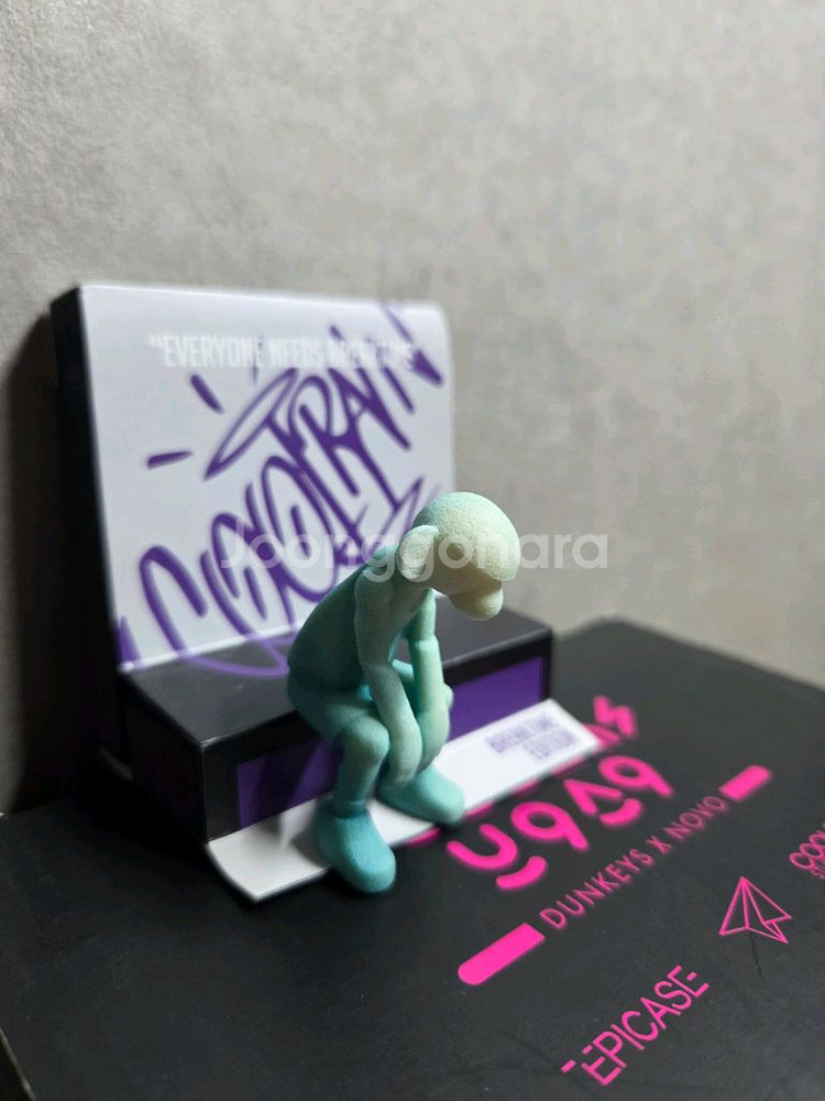 덩키즈 X NOVO 스컬키 핑크--5