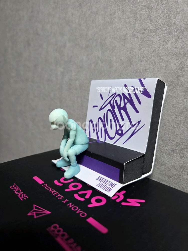 덩키즈 X NOVO 스컬키 핑크--6