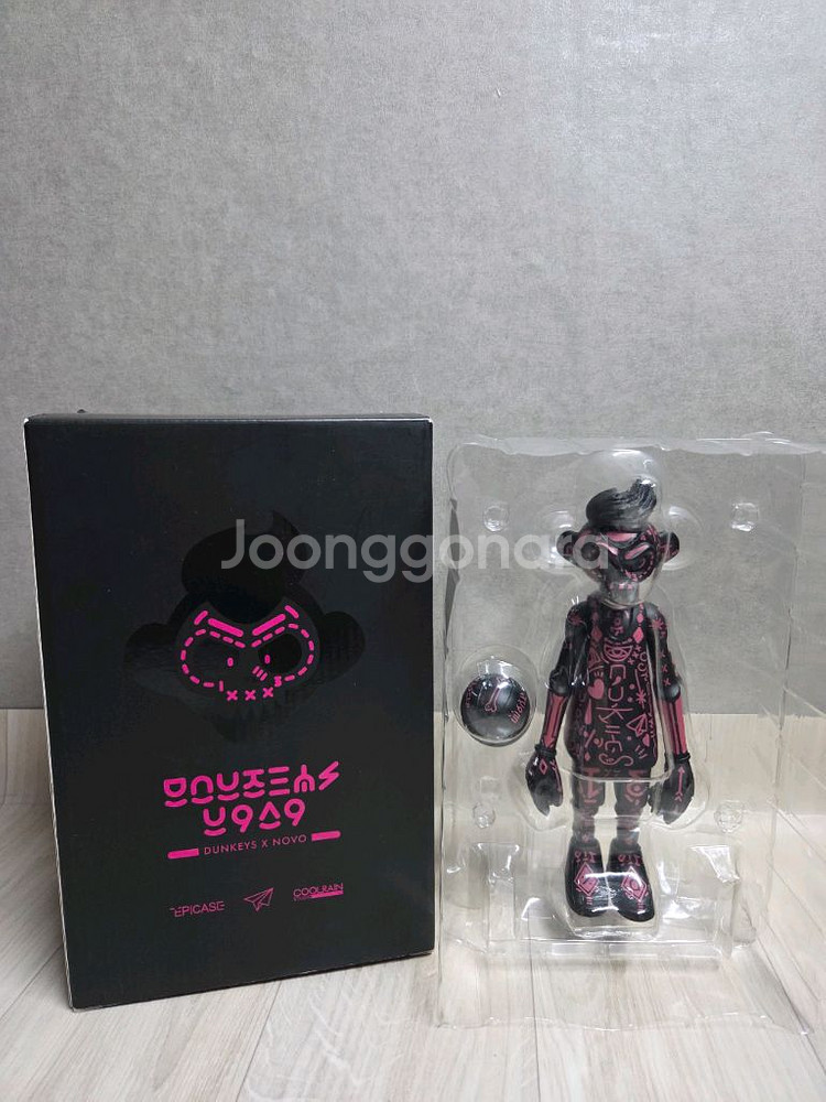 덩키즈 X NOVO 스컬키 핑크--0